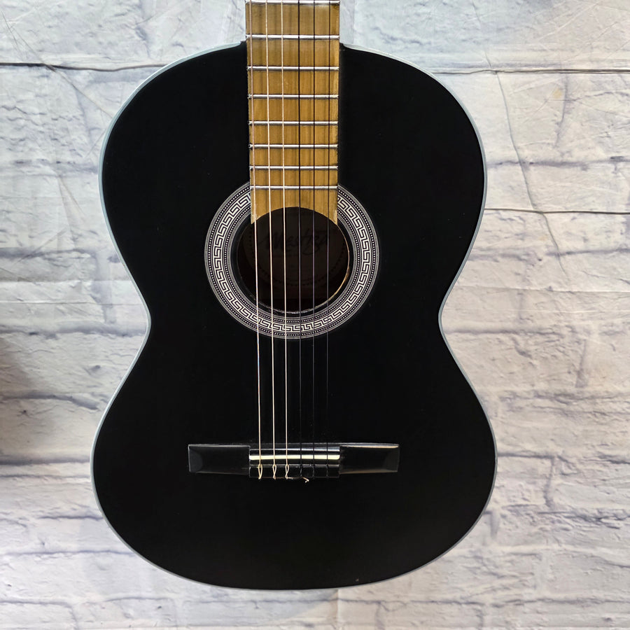 Mestiza Classical Acoustic Guitar Black Classical Acoustic Guitar
