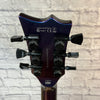 ESP LTD EC-1000 Deluxe Violet Andromeda with Case Electric Guitar