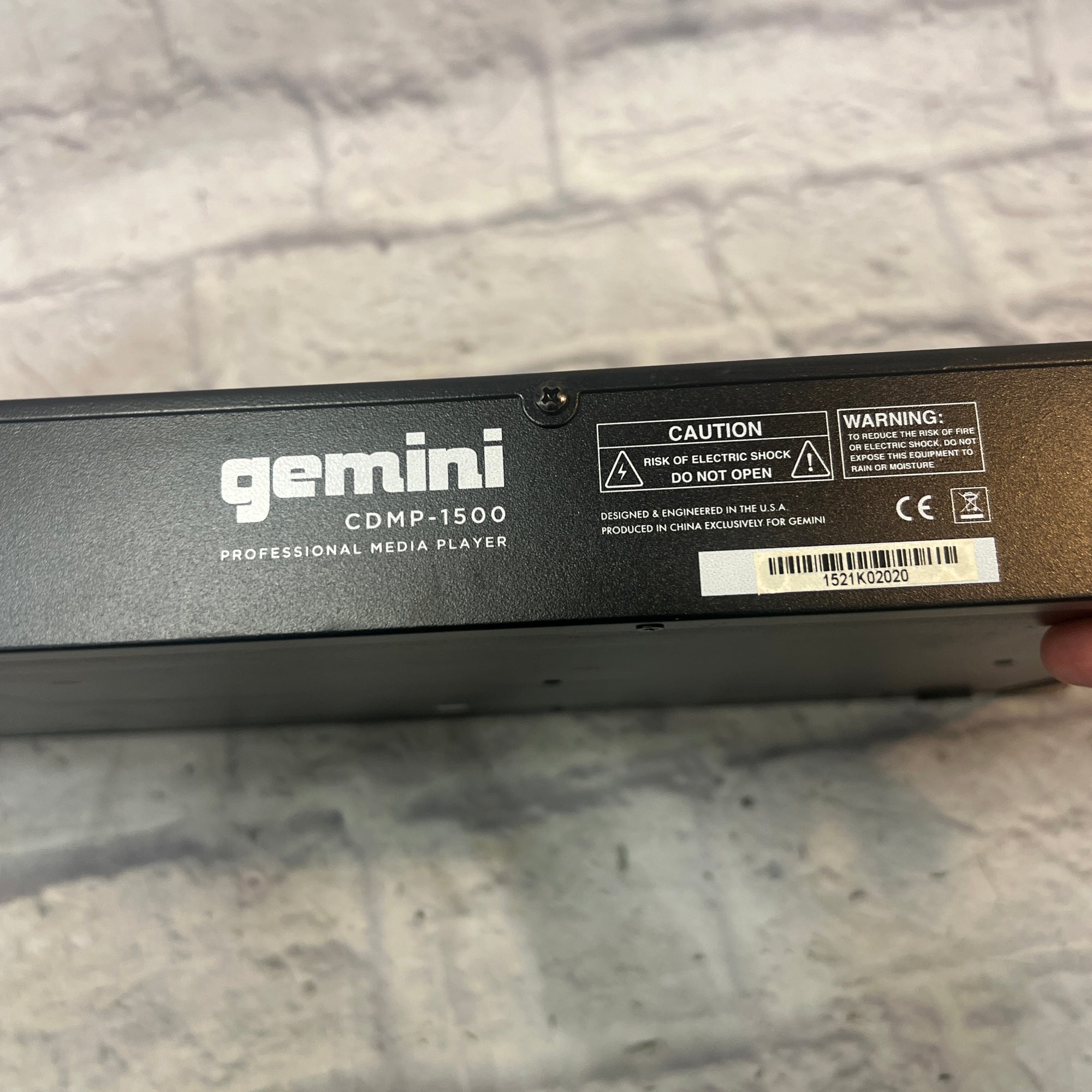 Gemini CDMP-1500 Professional Media Player CD MP3 USB