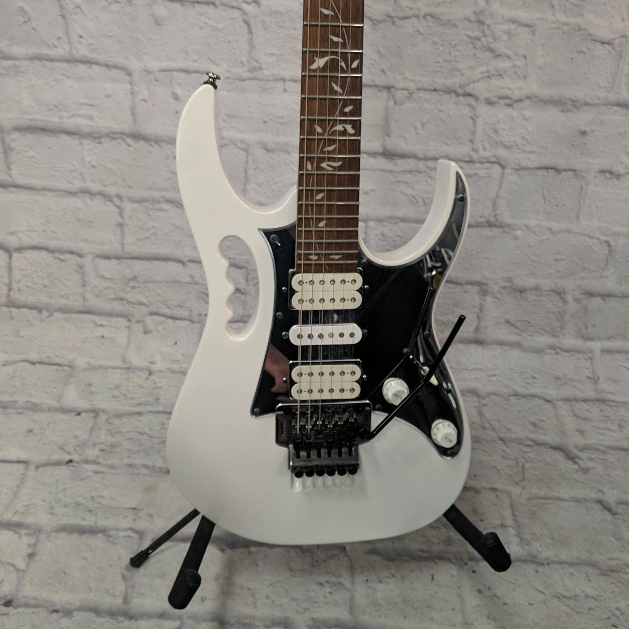 Ibanez Jem Junior White Steve Vai Electric Guitar