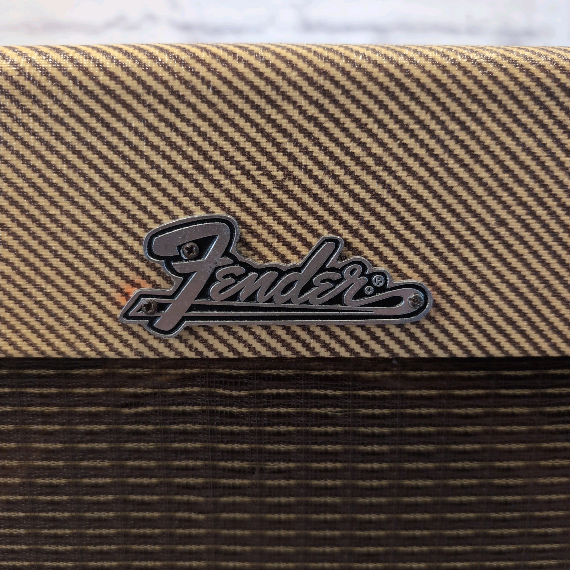 Fender 1x12 Laquered Tweed Extension Cab with Vintage Altec Lansing 414A Speaker