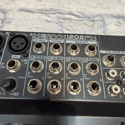 Behringer Xenyx 1202FX 12 Channel Mixer