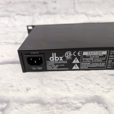 DBX 166XL Stereo Compressor / Limiter / Gate Rack