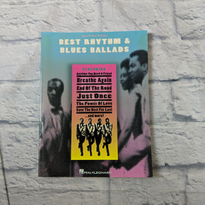 Hal Leonard: Best Rhythm And Blues Ballads Piano Vocal Guitar Book