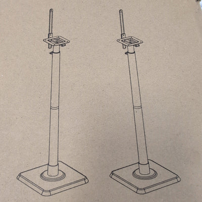 Mounting Dream MD5402-2 Speaker Stand Pair