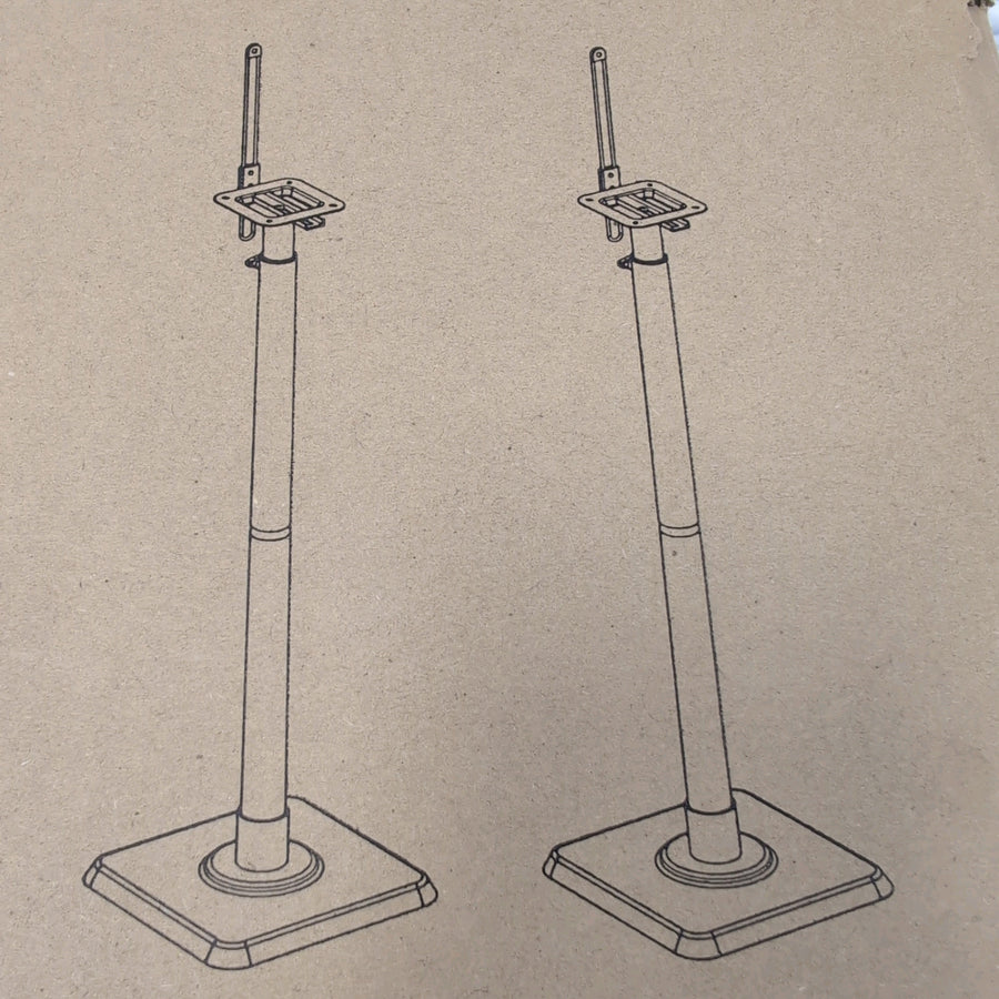 Mounting Dream MD5402-2 Speaker Stand Pair