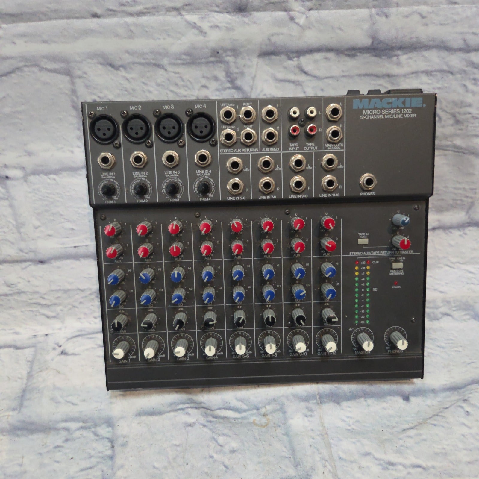 Mackie Micro Series 1202 12 Channel Mic/Line Mixer