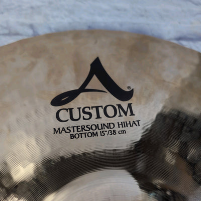 Zildjian 15" A Custom Mastersound Hi-Hat Cymbals (Pair)