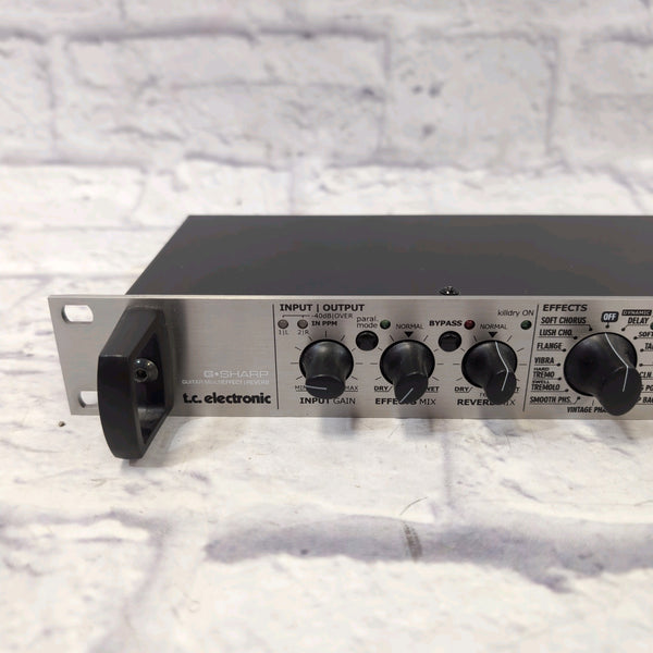 TC Electronic G Sharp Rack Reverb Guitar Multi Effect - Evolution Music