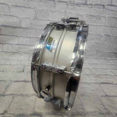 Ludwig Acrolite No 404 5x14" Snare Drum 8 Lug Rounded B/0 Badge w/ Clamshell Case