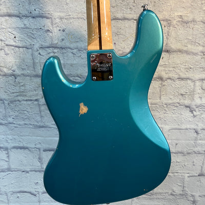 Custom Built Electric Partscaster 4 String Bass Guitar