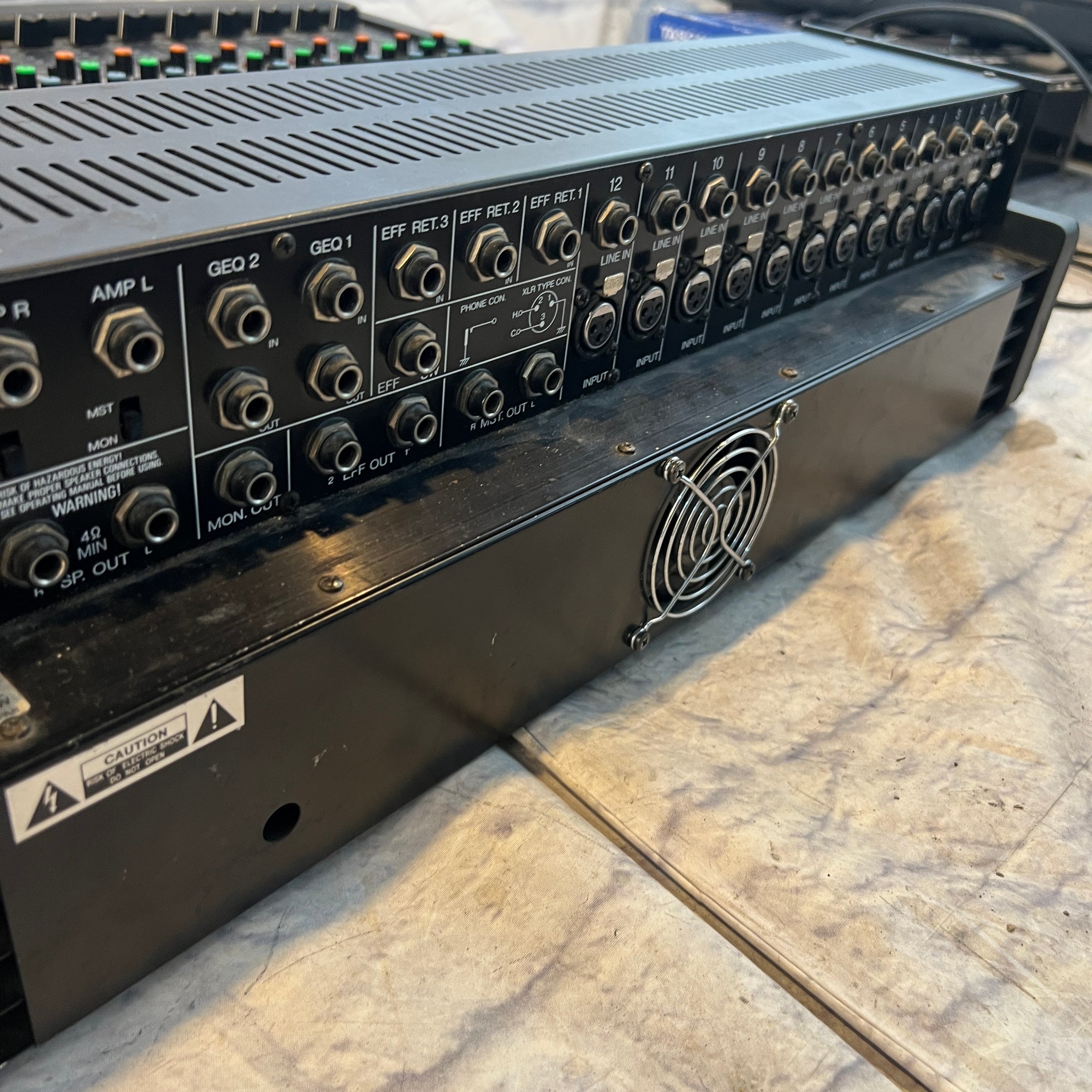 Fostex MP-1200 Vintage Powered 12 Channel Mixer