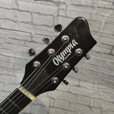 Olympia by Tacoma OMC-11CE6 Acoustic Guitar - Black