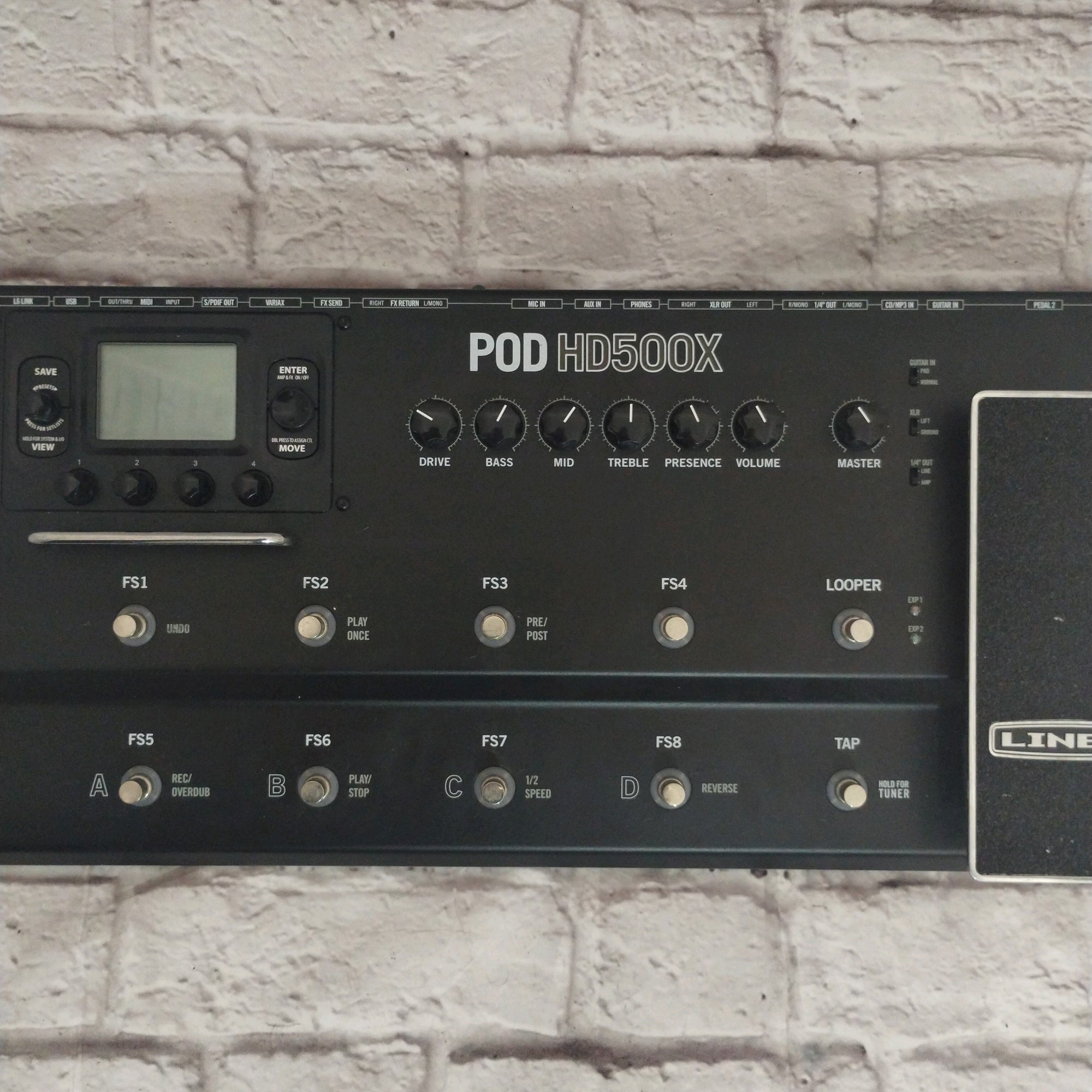 Line 6 POD HD500X Multi FX/ Amp Modeler