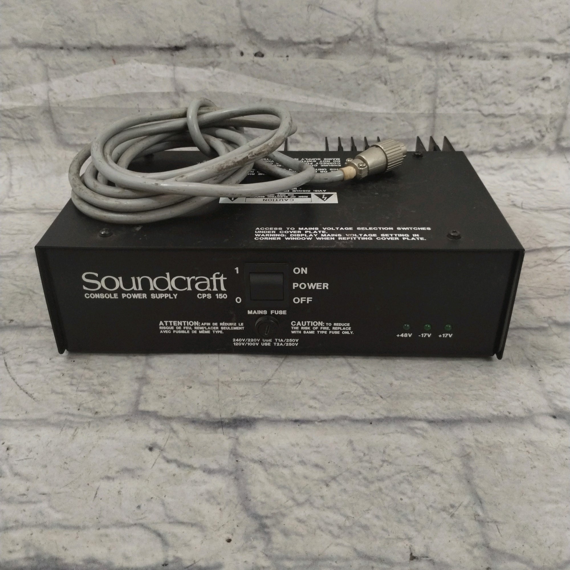 Soundcraft Console Power Supply CPS-150 - Evolution Music