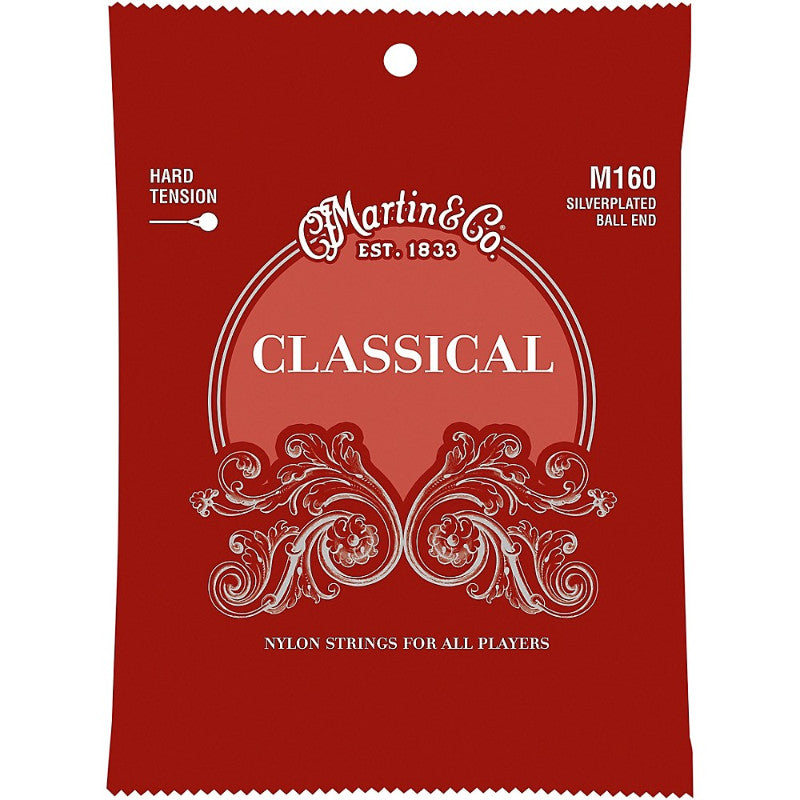 Martin M160 Classic Acoustic Guitar Strings Hard Tension