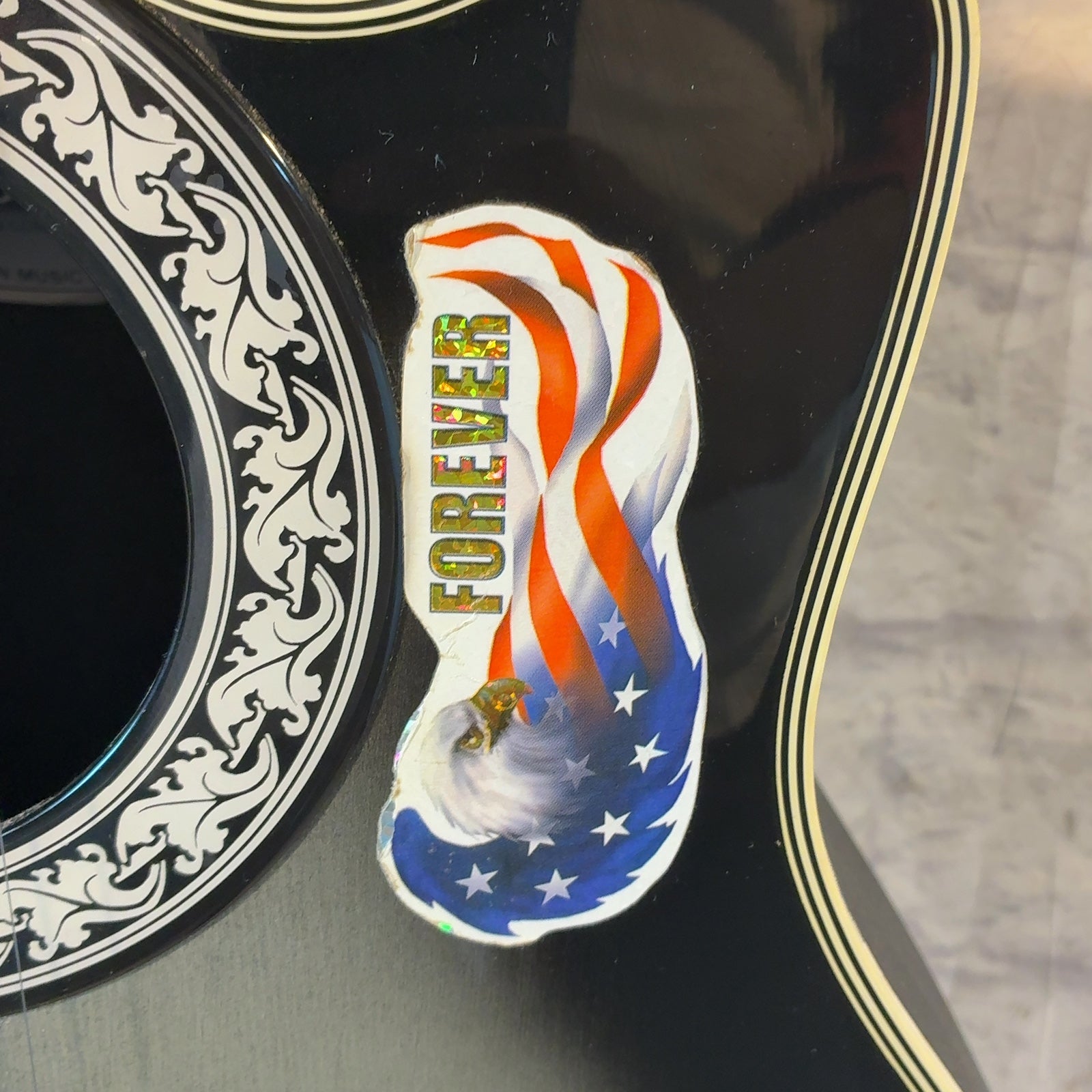 Celebrity CC68 Black  Acoustic Guitar With Case