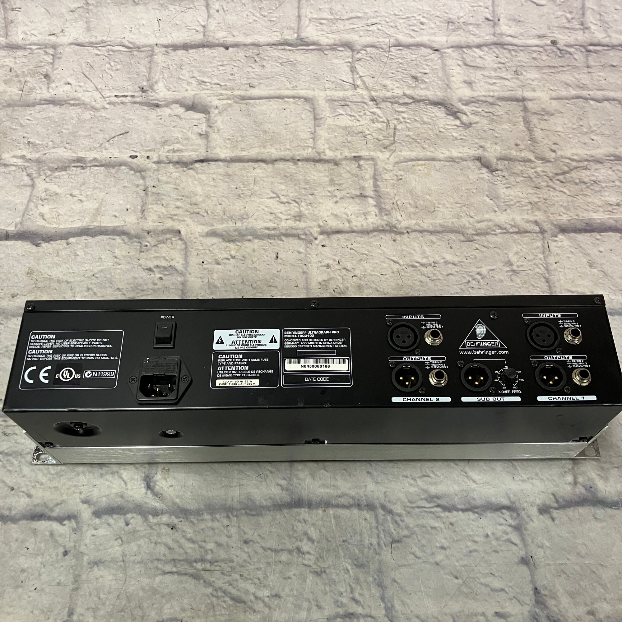 Behringer Ultragraph Pro Rack EQ