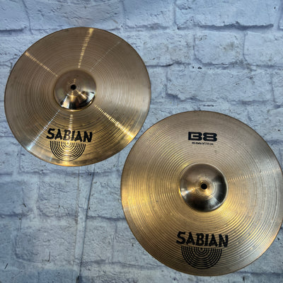 Sabian 14 B8 Hi Hat Cymbal Pair