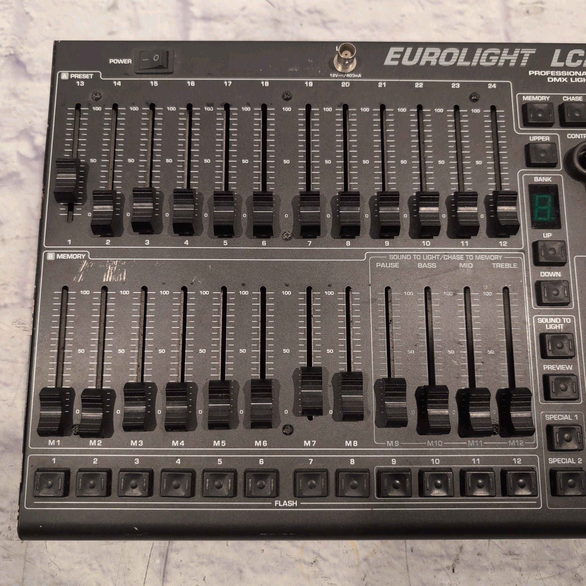 Behringer Eurolight LC2412 24-Channel DMX Lighting Console