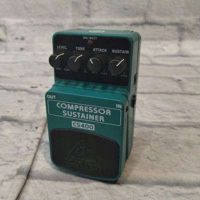 Behringer CS400 Compressor Sustainer Pedal Compression Pedal