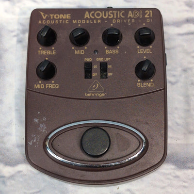Behringer V-Tone Acoustic ADI21 Acoustic DI Pedal