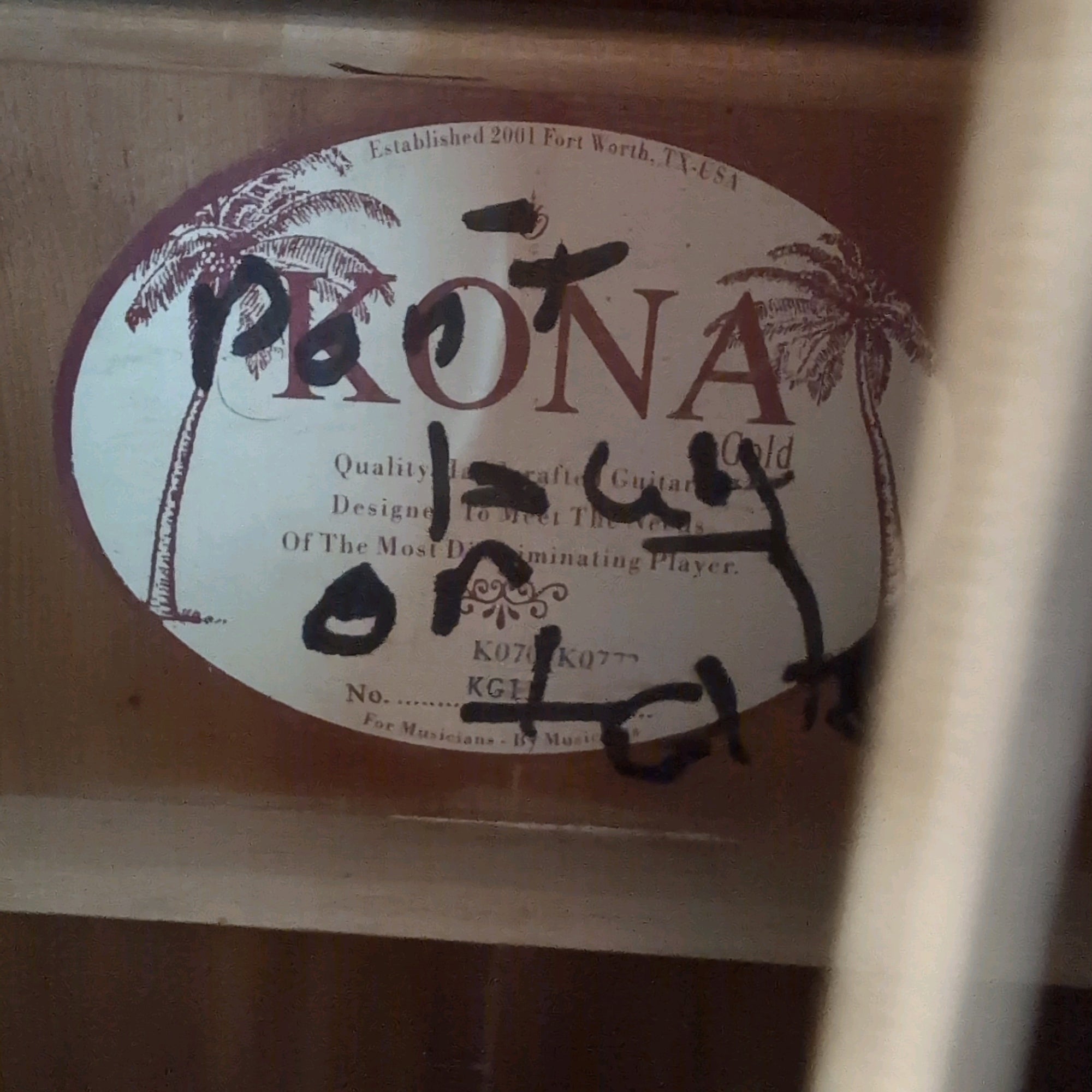 Kona KG1N Acoustic Guitar