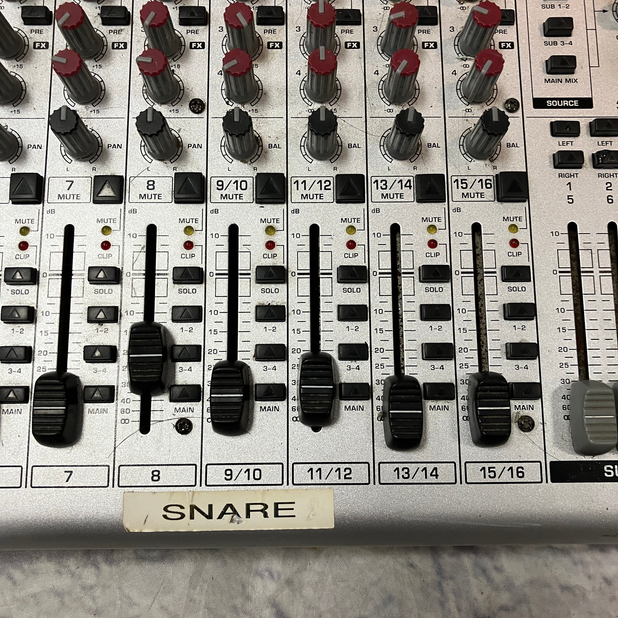 Behringer UB2442FX-Pro Rackmounted Mixer - Evolution Music