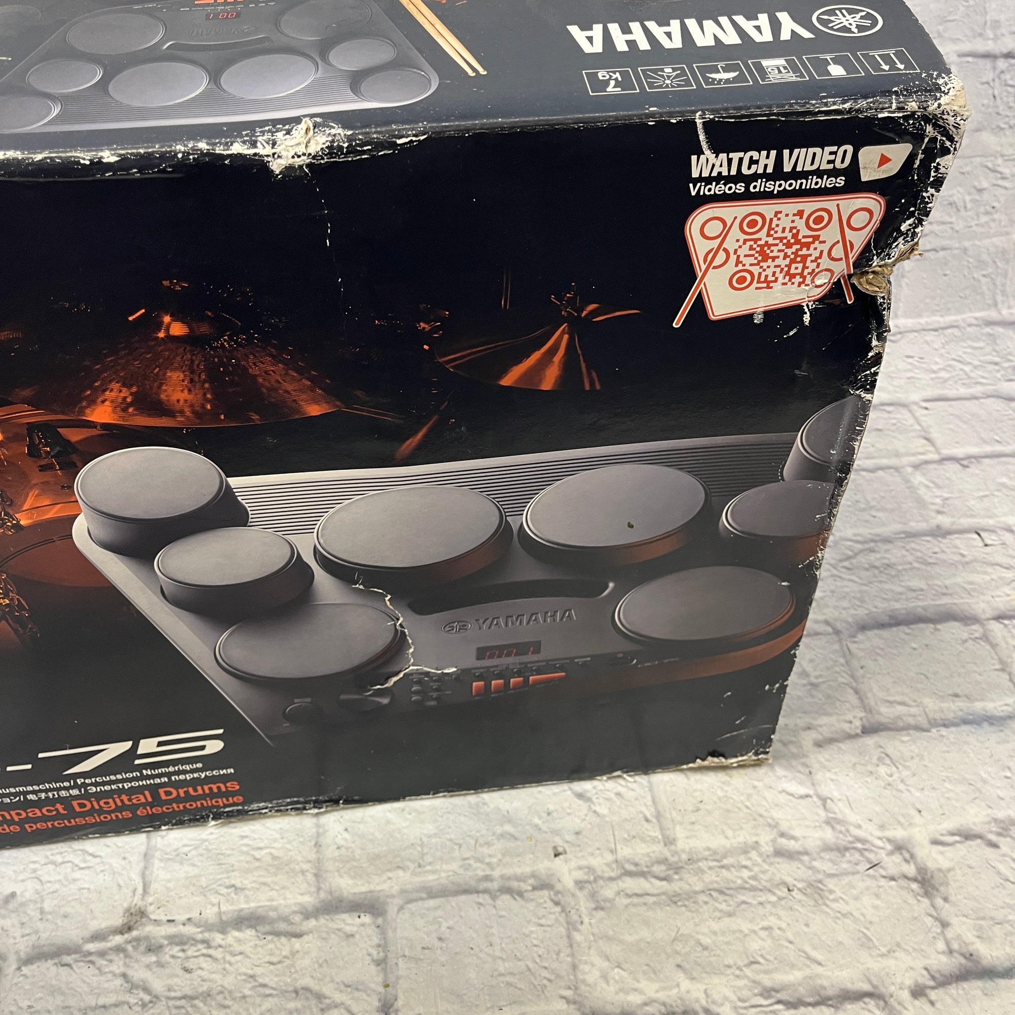 Yamaha DD75 Compact Tabletop Digital Drum Set