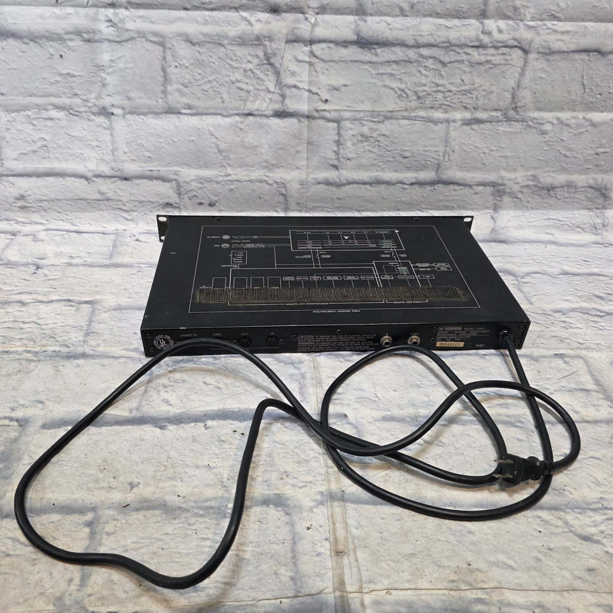 Yamaha TX81Z Rackmount FM Tone Generator Eurorack