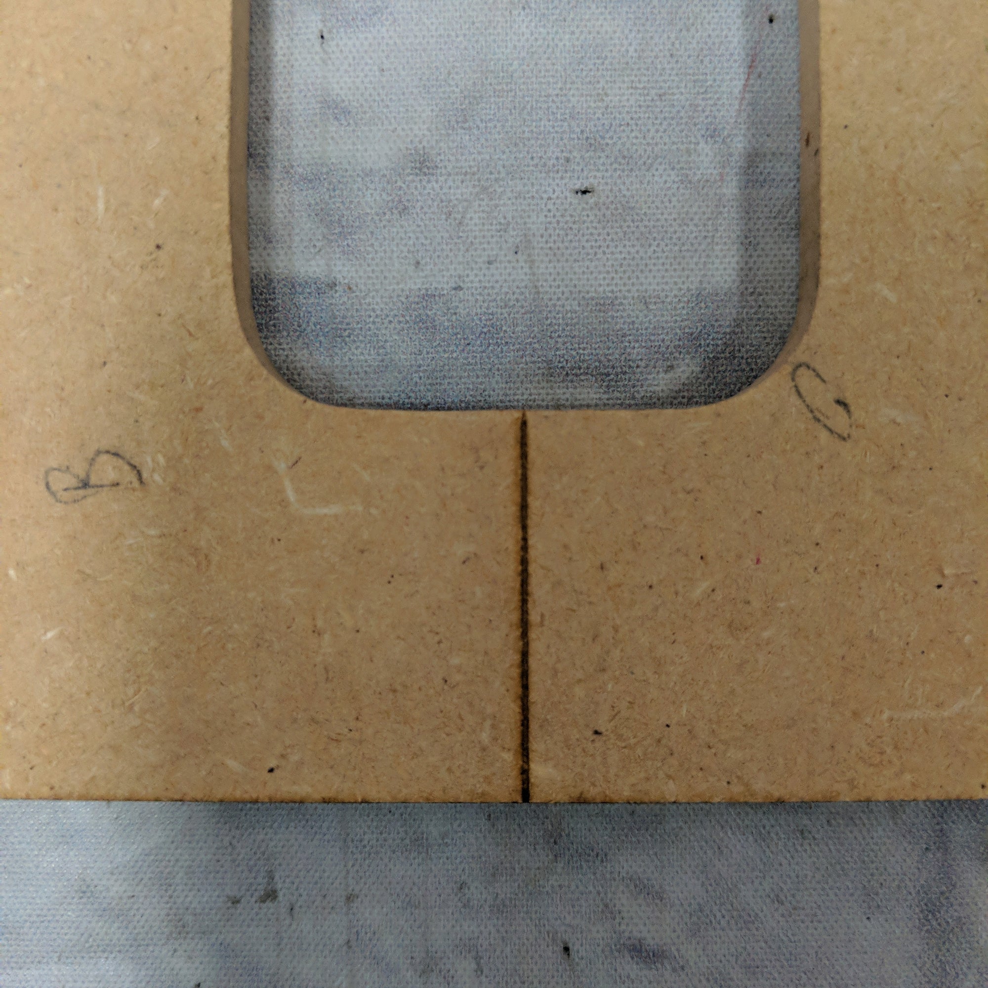 Unknown Bartolini T4CBC Pickup Routing Template