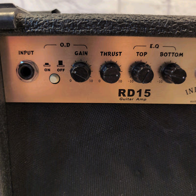 Indiana RD15 Beginner Practice Guitar Combo Amp