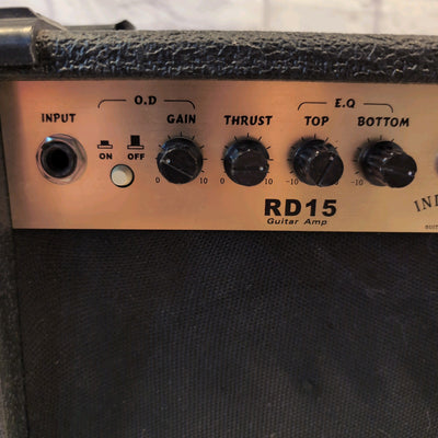 Indiana RD15 Beginner Practice Guitar Combo Amp