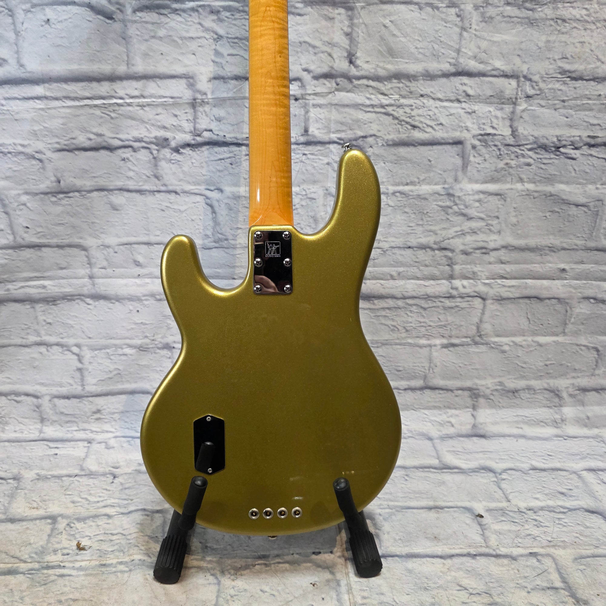 Ernie Ball Music Man Classic Stringray Gold Electric Bass 4 String Bass Guitar