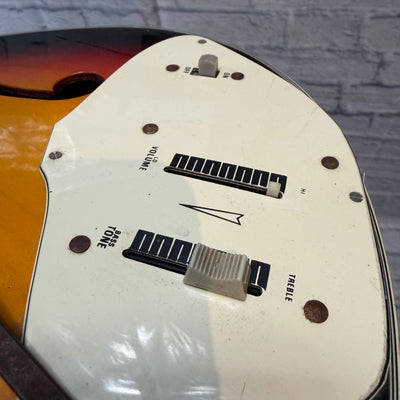 Vintage 1960s Hollow Body Electric - Project Guitar