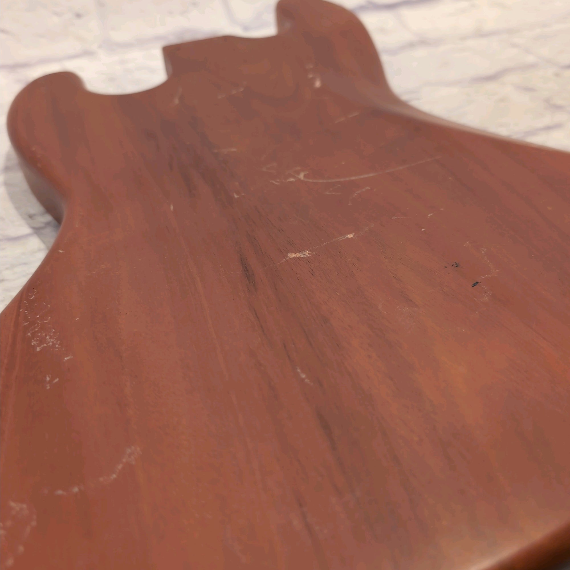 Unknown Walnut Bass Body