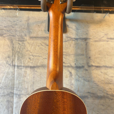 Kala KA-S Satin Mahogany Soprano Ukulele with Padded Gig Bag