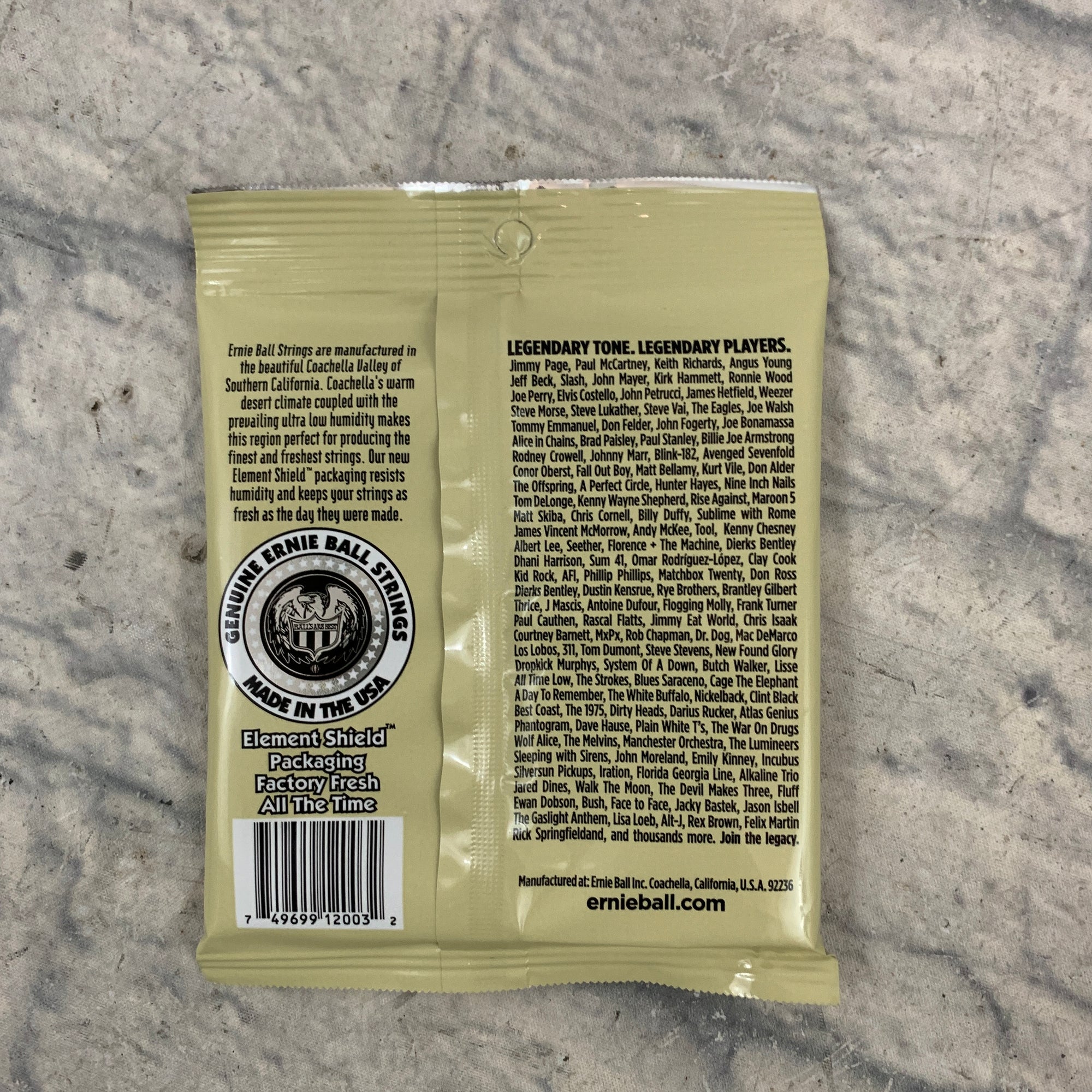 Ernie Ball Earthwood Medium Light 80/20 Bronze Acoustic Guitar Strings - 12-54 Gauge