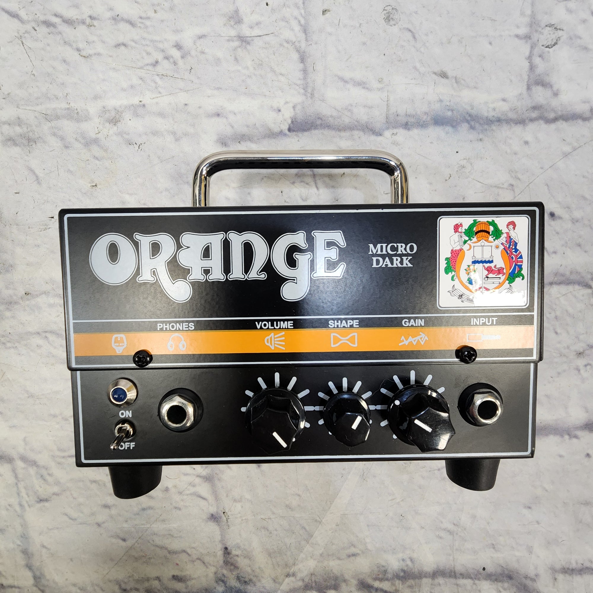 Orange Amps Micro Dark with Power Supply Guitar Amp Head