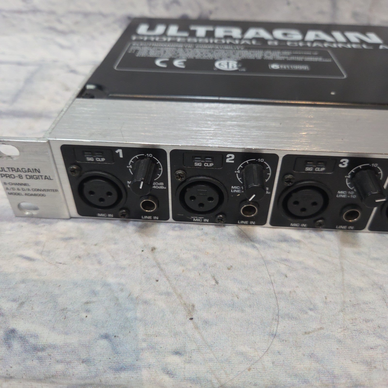Behringer Ultragain Pro-8 Digital Audio Interface