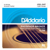 D'Addario EJ38 12-String Light Phosphor Bronze Acoustic Strings 10-47