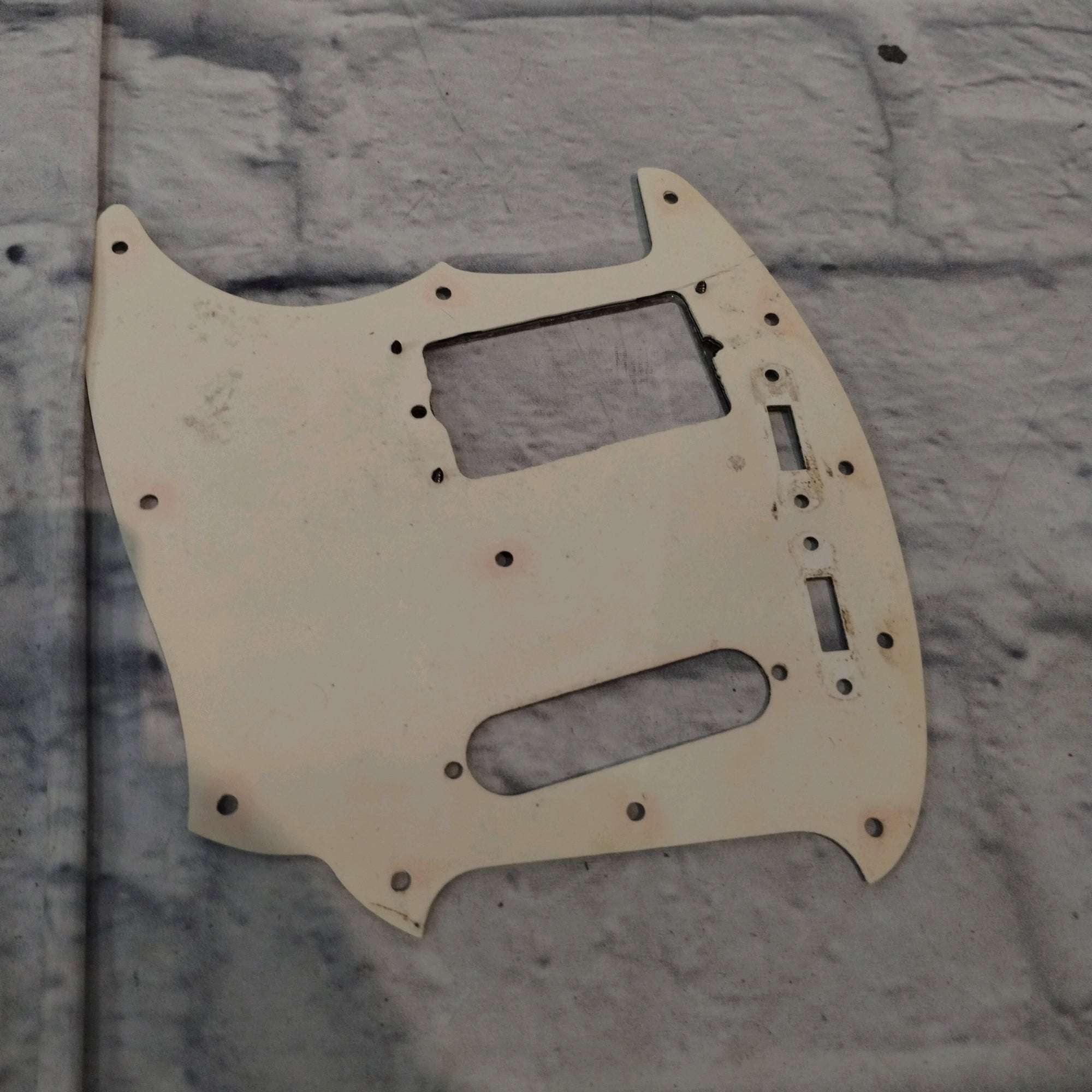 Vintage Fender 1965 Mustang Pickguard Modified