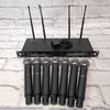 Phenyx Pro PTU-4000 Wireless Microphone System w/ 7 Microphones