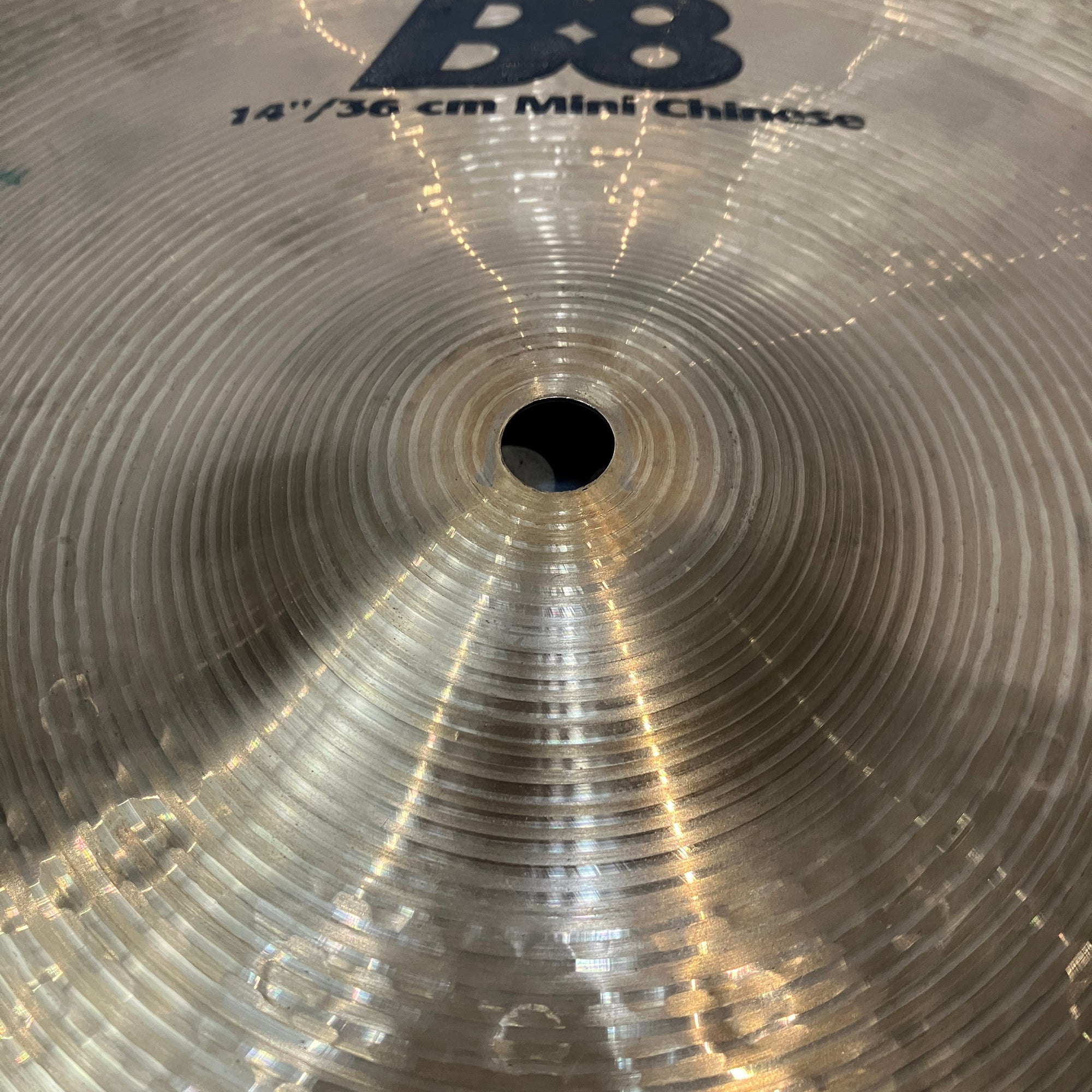 Sabian 14" B8 Mini Chinese Cymbal - Modified