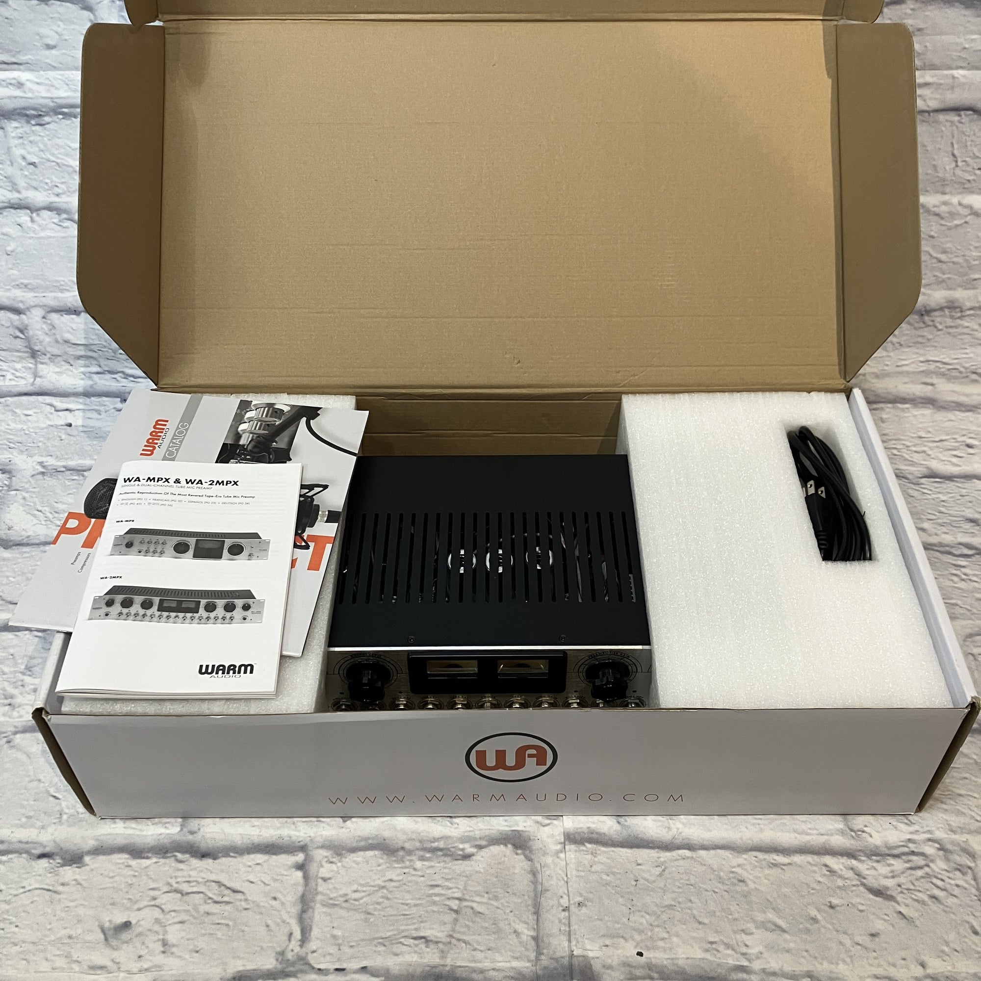 Warm Audio WA-2MPX 2-Channel Tube Microphone Preamp