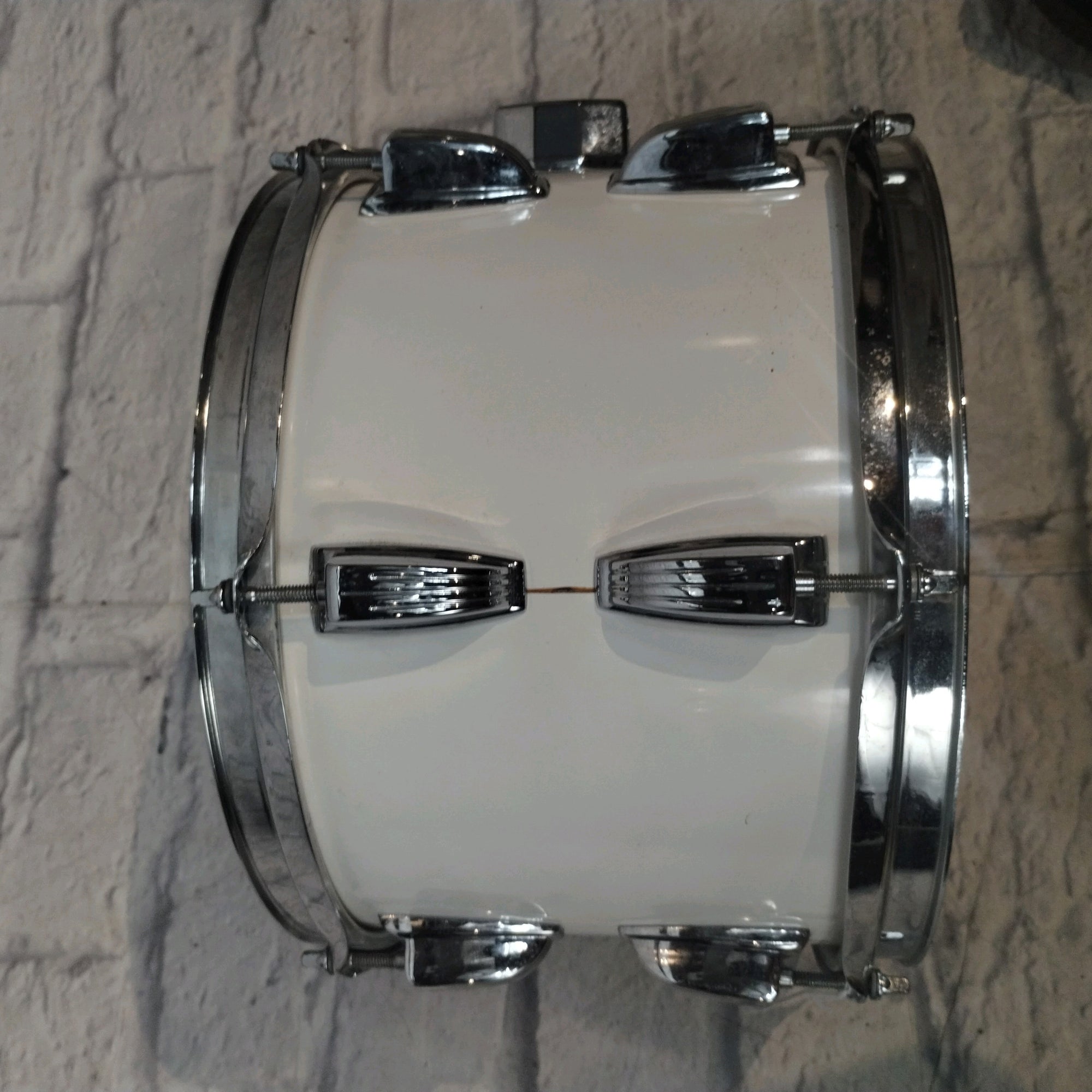 70's Ludwig 8x12 White Rack Rom