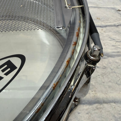 Tama Rockstar Snare Chrome Over Steel