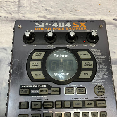 Roland SP-404 SX Linear Wave Sampler Electric Drum Machine