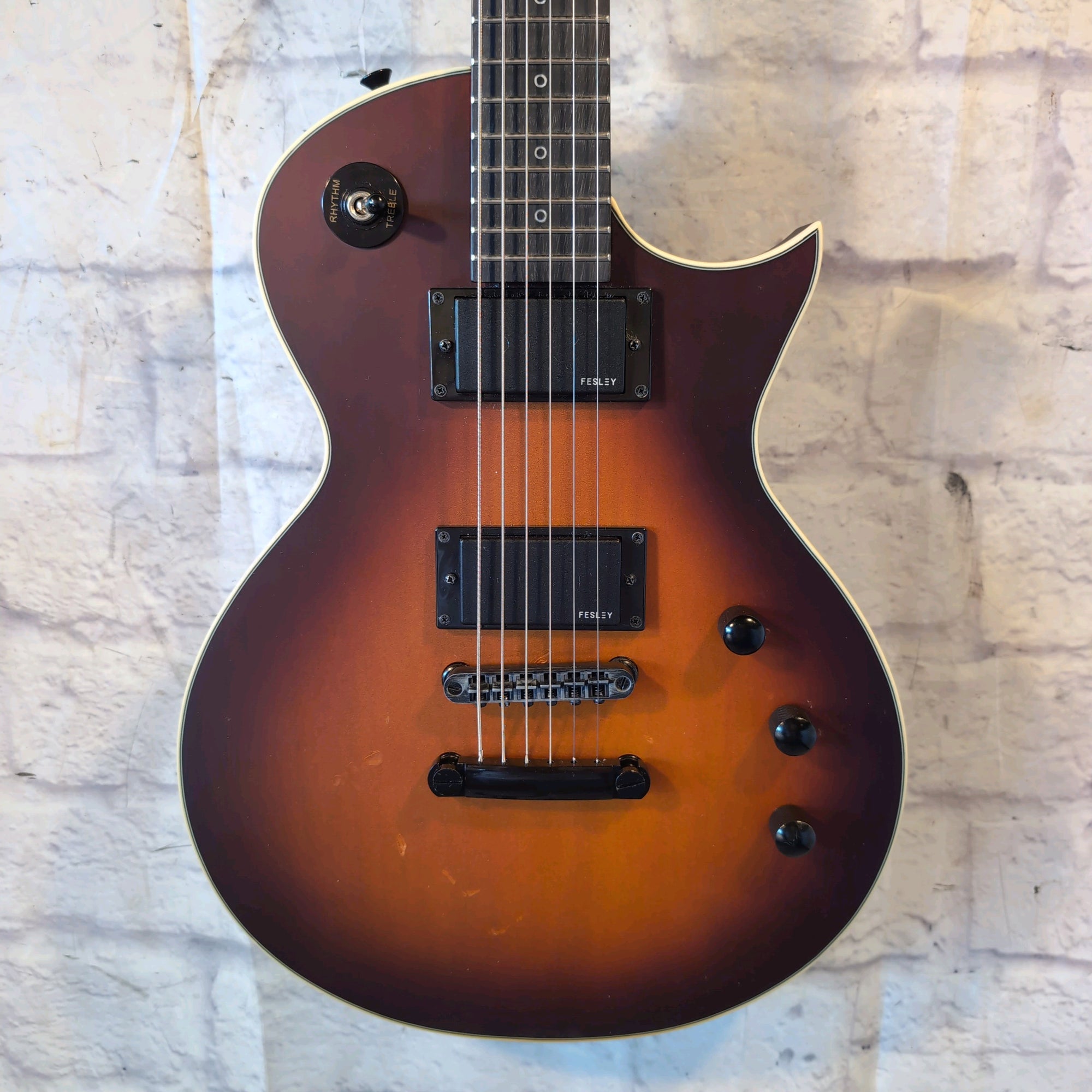 fesley FLP350 Missing Control Cover Electric Guitar