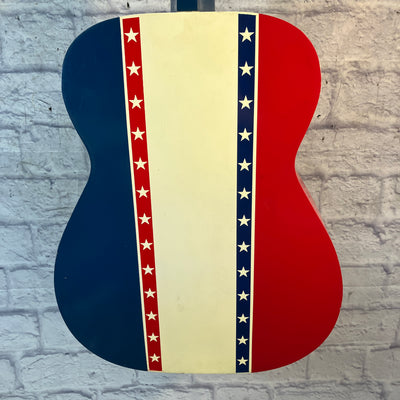 Regal Vintage 1976 Bicentennial Acoustic Guitar with Case